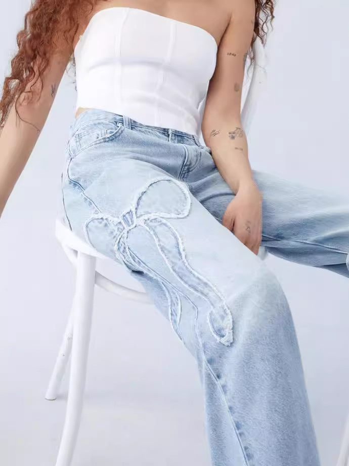 Bella |  Bow Jeans